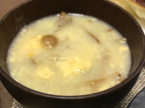えのきと卵のトロトロ中華スープ☆